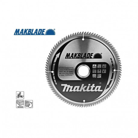 MAKITA ketassaag 216x30x100z MAKBLADE puidu jaoks