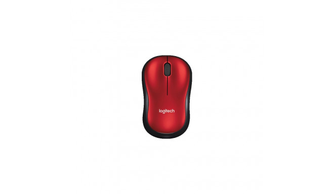 Logitech M185 Wireless red