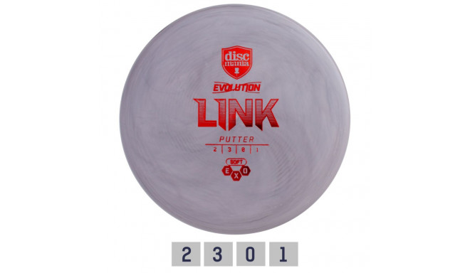 Discgolf DISCMANIA Putter PEHME EXO LINK Evolution Hall 2/3/0/1