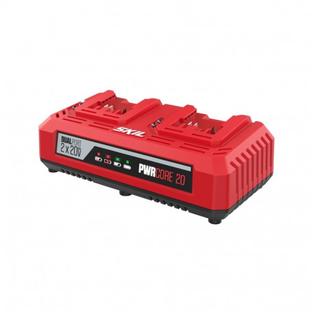 SKIL DUAL CHARGER 2X20V MAX(18V)