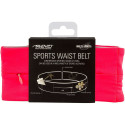 Sports Belt AVENTO 21PR L Fluorescent pink/Black/Silver