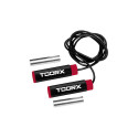 Jump rope Toorx AHF058 280 cm PVC Black/red