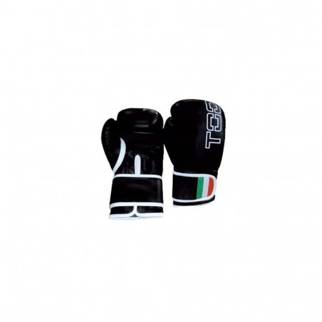 Boxing gloves TOORX LEOPARD BOT-001 8oz black eco leather