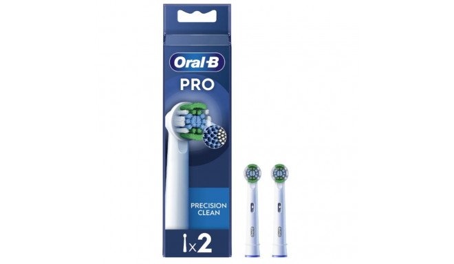 Oral-B Precision Clean harjakomplekt EB20RX-2 otsikud täiskasvanutele komplektis 2 harjapead valge