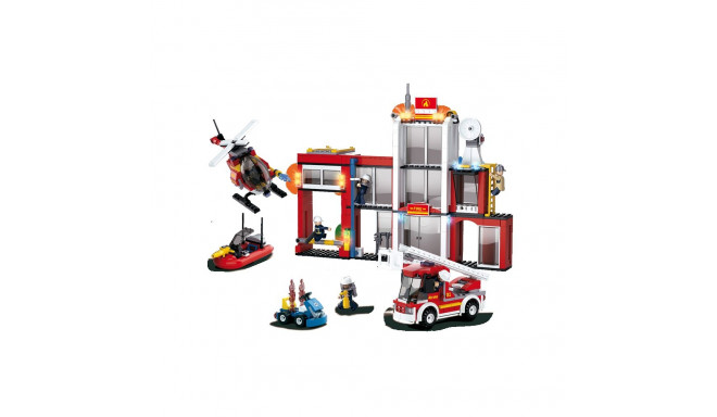 BLOCKS SLUBAN FIRE STATION 612 PCS