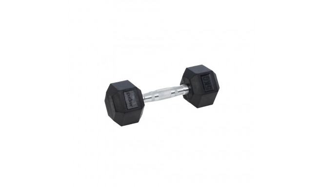 RUBBER HEXDUMBBELL YLDB35 5KG