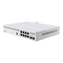 MikroTik CSS610-8P-2S+IN - Managed - Gigabit Ethernet (10/100/1000) - Power over Ethernet (PoE) - Ra