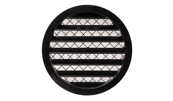 GRILLE ALUMINIUM ALLOY 125MM BLACK