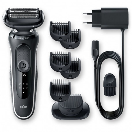 Braun Series 5 51-W1500s Shaver, Black/White
