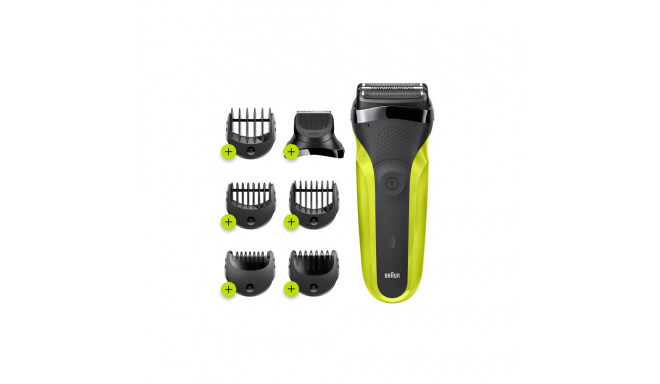 Braun Series 3 Shave&Style 300BT pardel, must