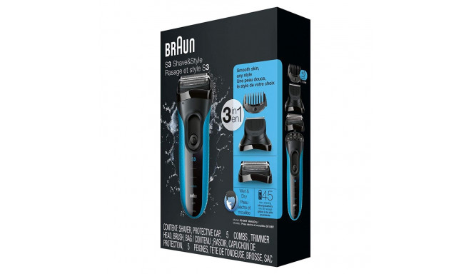 Braun Series 3 3010BT sinine