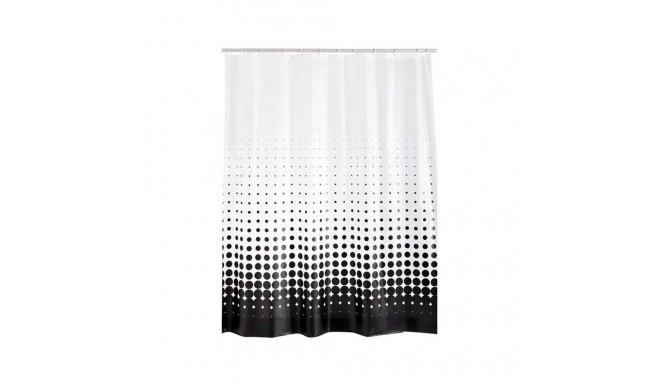 SHOWER CURTAIN 1.8X2M 31840 BLACKY