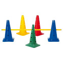 Cone TREMBLAY 12 holes 50cm red