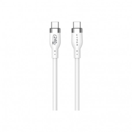 Hyper | 2M Silicone 240W USB-C Charging Cable | USB-C to USB-C