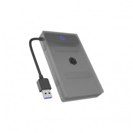 Raidsonic | Icy Box adapter 1x HDD/SSD jaoks kaitsekarbiga | IB-AC603b-U3 | SATA III | USB 3.0 Type-