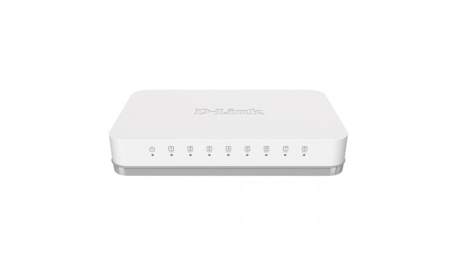 D-Link Lüliti GO-SW-8G/E Juhtimata Lauaarvuti Gigabit Ethernet (vask) portide arv 8