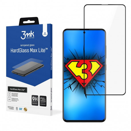 3MK HardGlass Max Sam A515 A51 black, FullScreen Glass