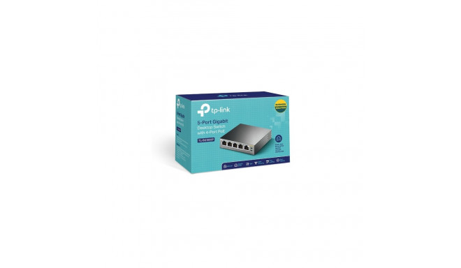 TP-Link TL-SG1005P gigabit lauaarvuti lüliti 5x GB-LAN