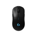 Logitech G PRO Wireless Gaming Mouse, RF Wireless, 25600 DPI, Black