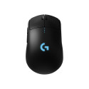 Logitech G PRO Wireless Gaming Mouse, RF Wireless, 25600 DPI, Black