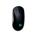 Logitech G PRO juhtmevaba mängurihiir, RF juhtmevaba, 25600 DPI, must