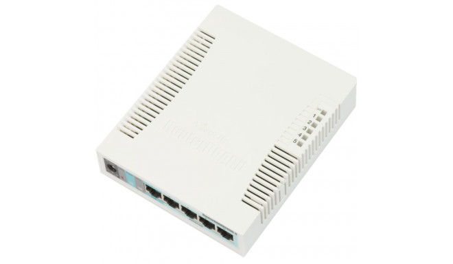 Mikrotik RB260GS gigabit Ethernet (10/100/1000) Power over Ethernet (PoE) valge