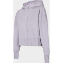 4f Women's sweatshirt H4Z22-BLD026 Light purple size XS