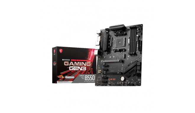 MSI B550 GAMING GEN3 AMD B550 Socket AM4 ATX