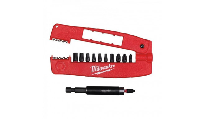 MILWAUKEE otsikute komplekt 12 tk DRIVE G. II ShW, PH, PZ, TORX