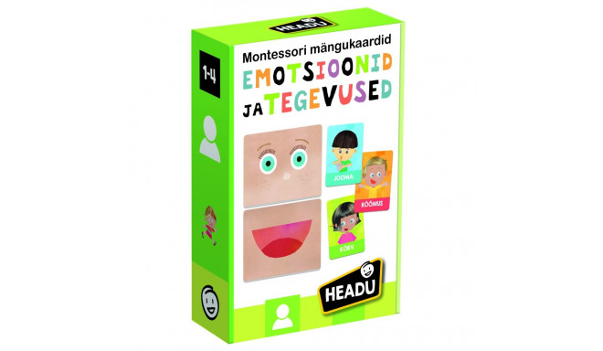 HEADU Välgukaardid Emotsioonid ja Tegevused Montessori järgi
