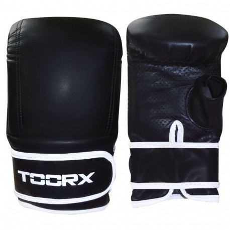 Punching bag gloves TOORX JAGUAR S/M black eco leather
