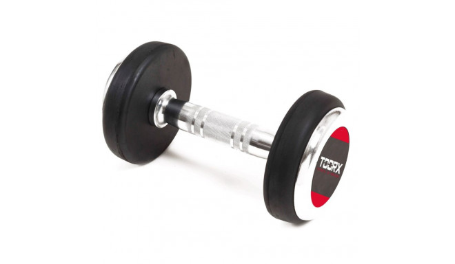 Toorx professionaalne kummist hantel 16kg
