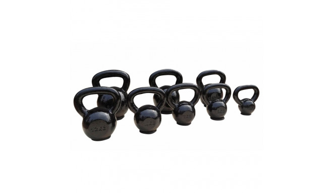 Kettlebell cast iron with rubber base TOORX 10kg