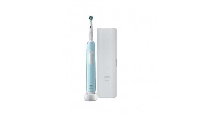 Eripakkumine! BRAUN elektriline hambahari Cross Action+ reisikarp sinine D 305.513.3X