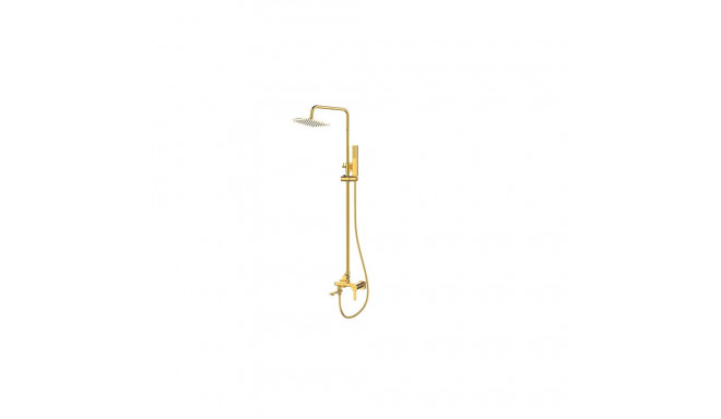 SHOWER COLUMN GLAMOUR WITH MIXER.  GOLD