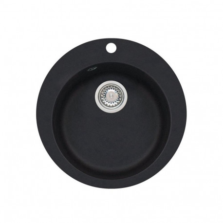 süvistatav köögivalamu + sifoon 9811091 must