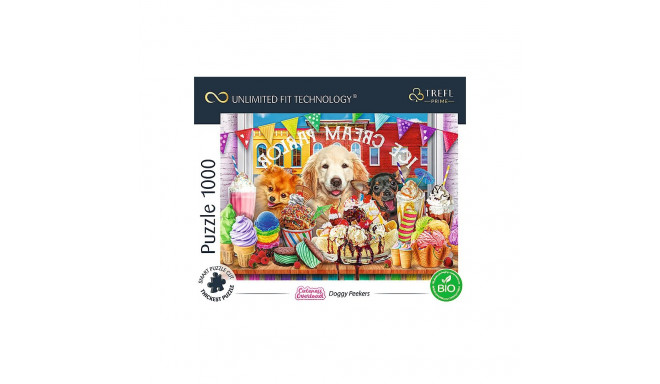 TREFL Prime Puzzle armsastuse üledoos koerad, 1000 tk