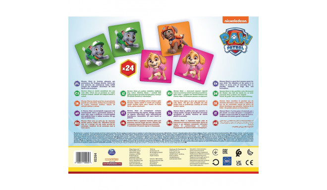 TREFL PAW PATROL Memo Maxi mälumäng