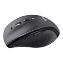 Logitech Marathon M705 Wireless Mouse, RF Wireless, 1000 DPI, Black/Grey