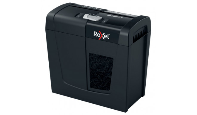 Rexel Secure X6 paper shredder Cross shredding 70 dB Black