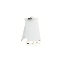 Klaasist lauatahvel Nobo Brilliant White 22x30cm