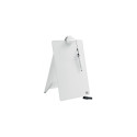 Glass Desktop Whiteboard Easel Nobo Brilliant White 22x30cm