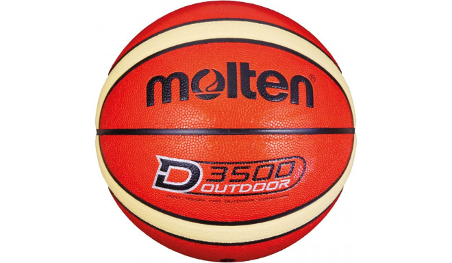 Basketball ball outdoor MOLTEN B6D3500 synth. leather size 6