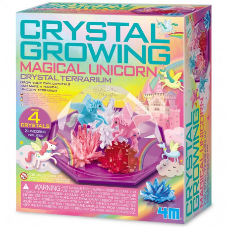 4M DIY komplekt maagiline ükssarvik kristall-terrarium