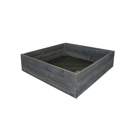 GARDENBOX60X75X27 BLACK GARDEN CENTER