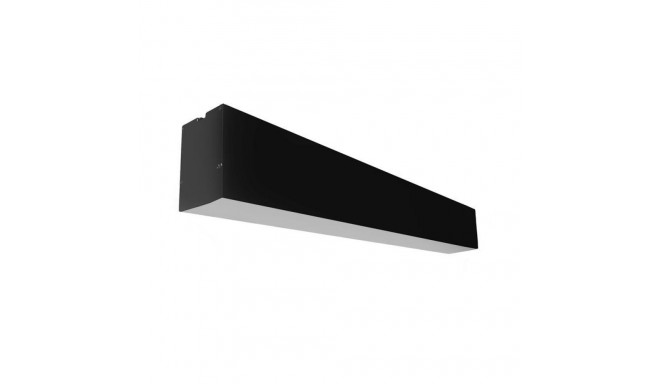 LED ceiling light TOPE LIMAN PRO, IP40, 40 W, 3600 lm, 4000 K, black, 120 cm