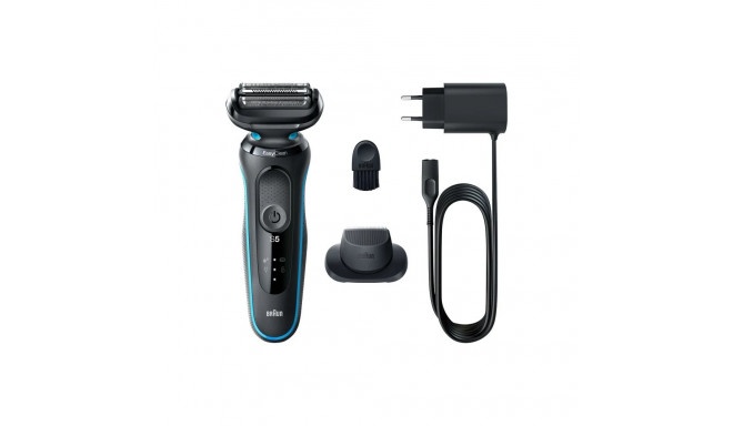 Braun Shaver 51-M1200s tööaeg (max) 50 min märg ja kuiv must/münt
