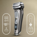 BRAUN Pro 9465cc Graphite W&D SHAVER + Clean&Charge