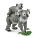 SCHLEICH WILD LIFE Koalaema ja beebi