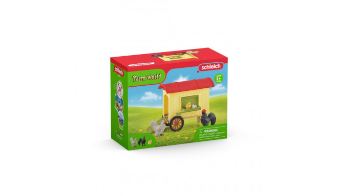 SCHLEICH FARM WORLD Mobile Chicken Coop